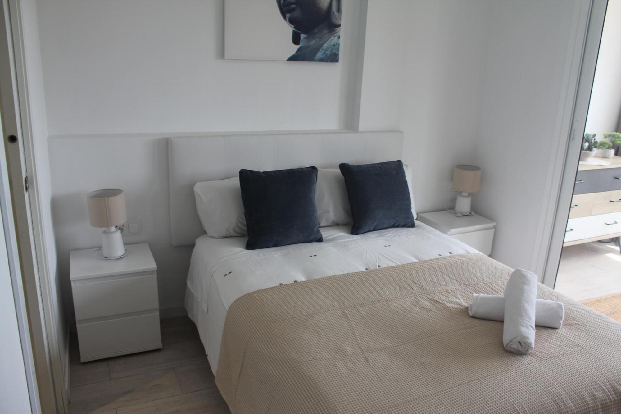 Ensueno 1a Linea Playa Poniente 6 Pax Parking Wifi Y Ac Appartement
